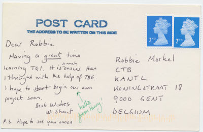 Click to enlarge image Figure 1. A facsimile of a post card.